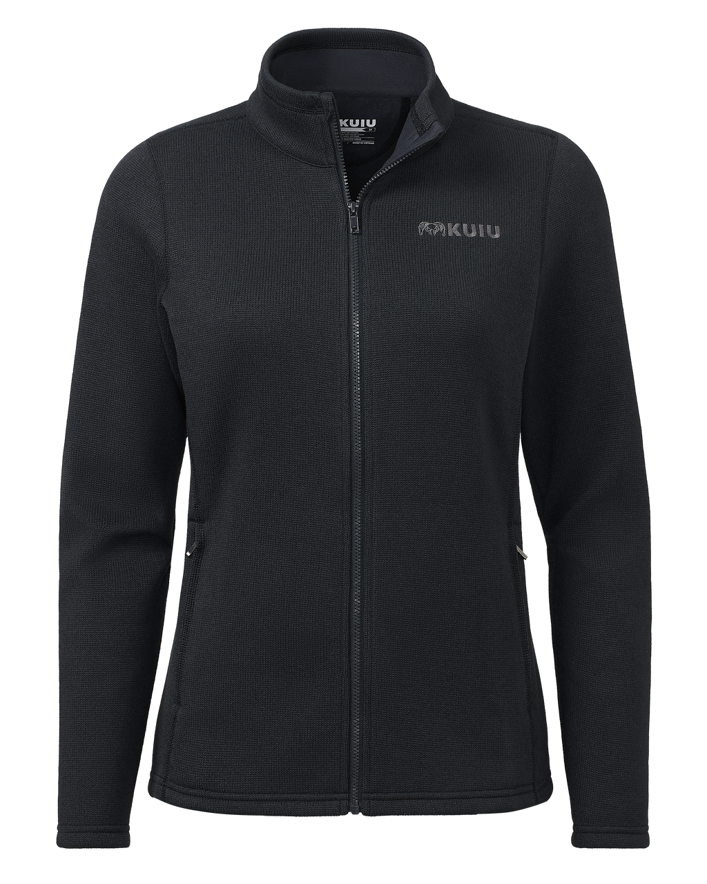 Women's Base Camp Full Zip Sweater | Black