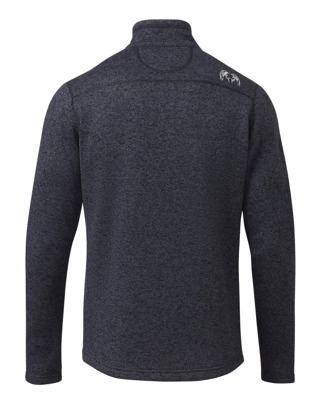 Base Camp Full Zip Sweater | Steel Blue Heather