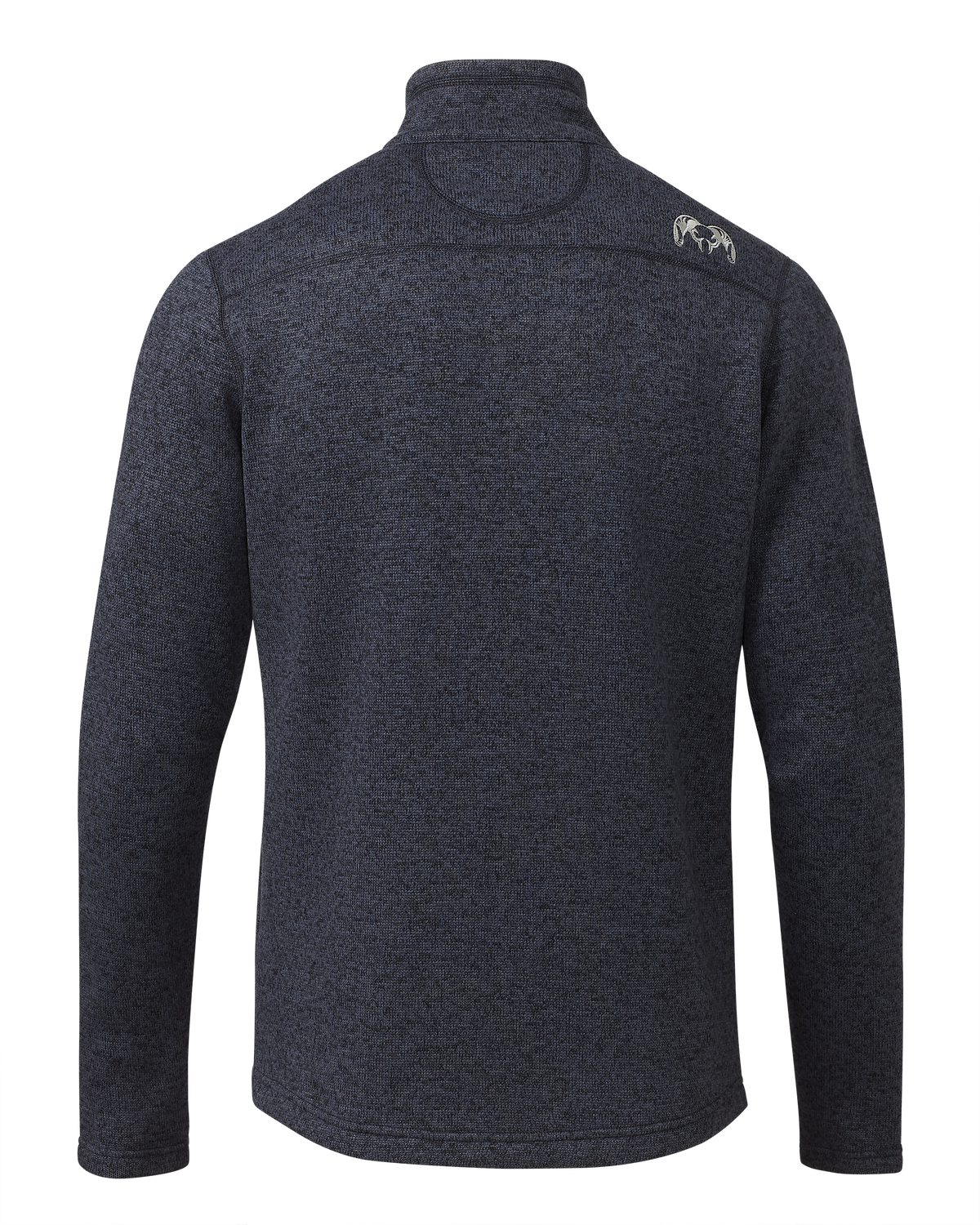 Base Camp Full Zip Sweater | Steel Blue Heather