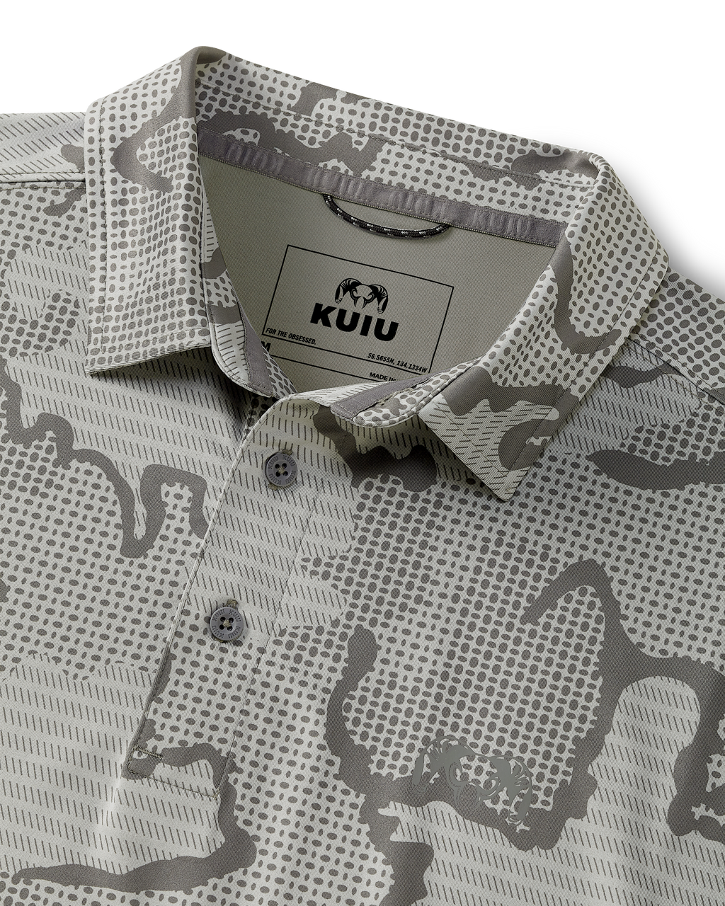 KUIU Performance Polo | Stone Tonal
