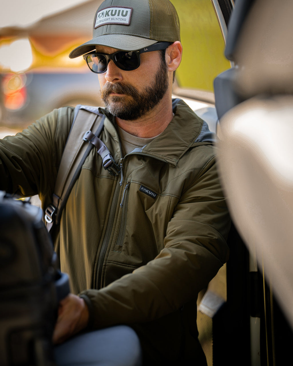 Transit Packable Hooded Jacket | Gunmetal/Stone