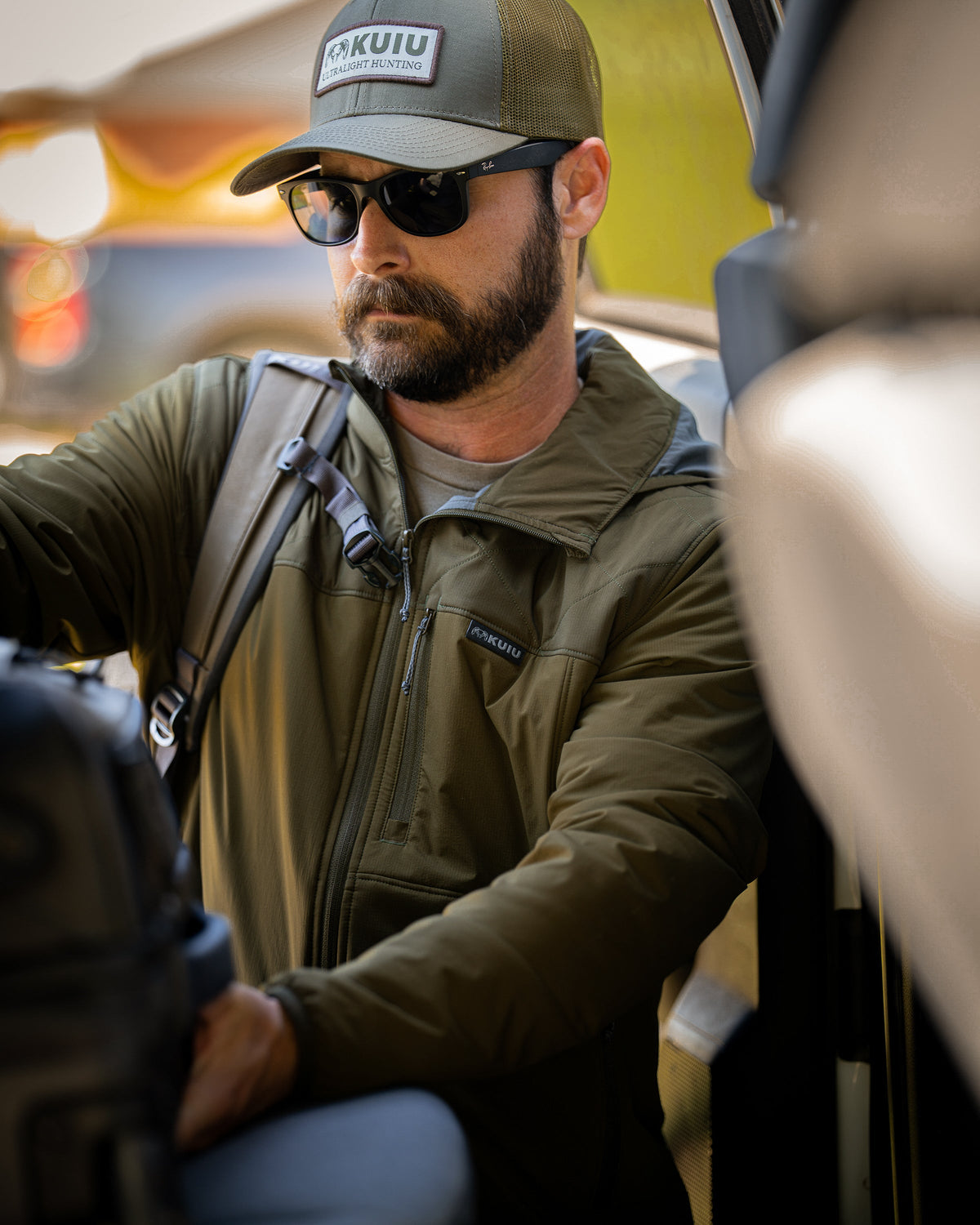 Transit Packable Hooded Jacket | Gunmetal/Stone