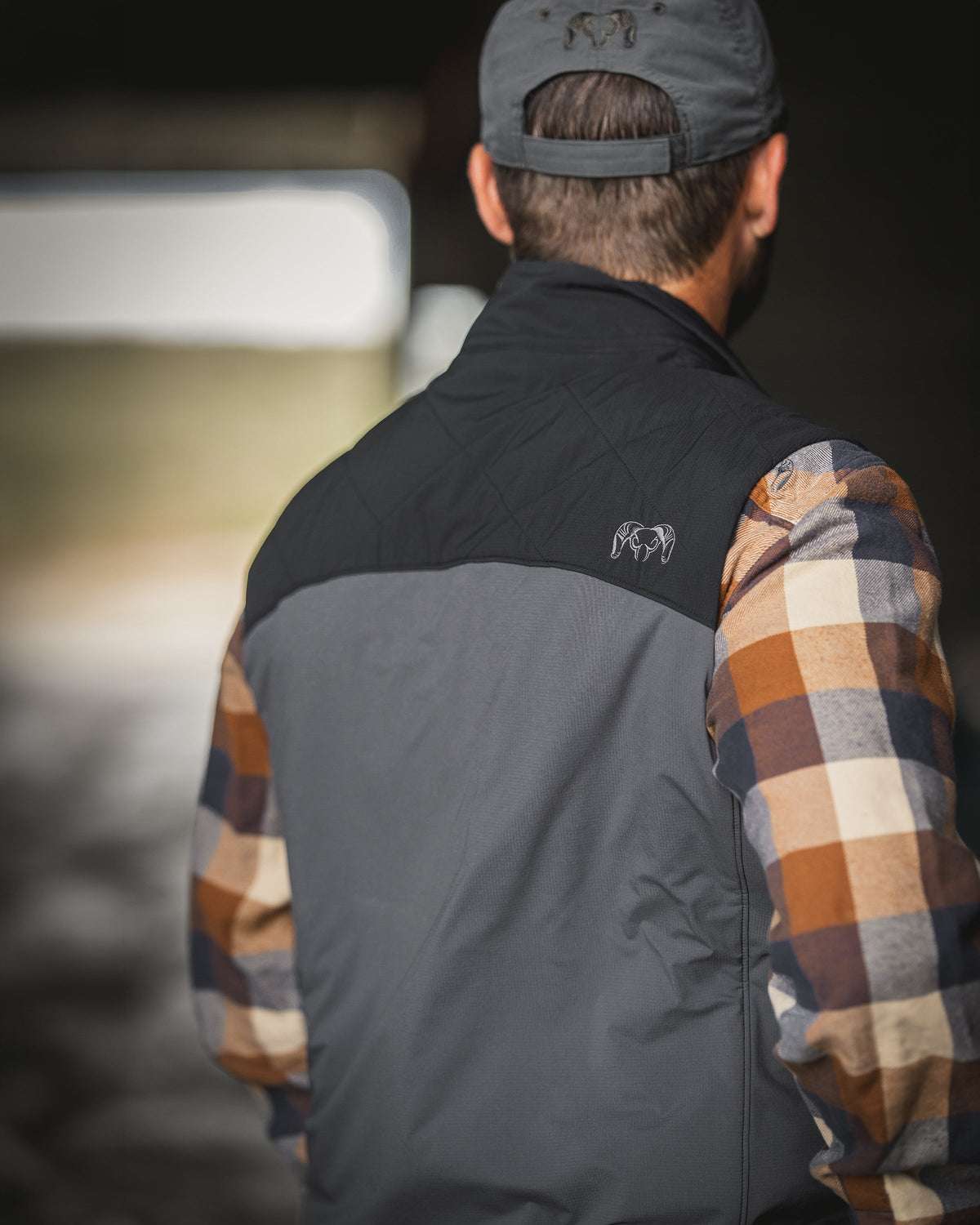 Transit Packable Vest | Gunmetal/Stone