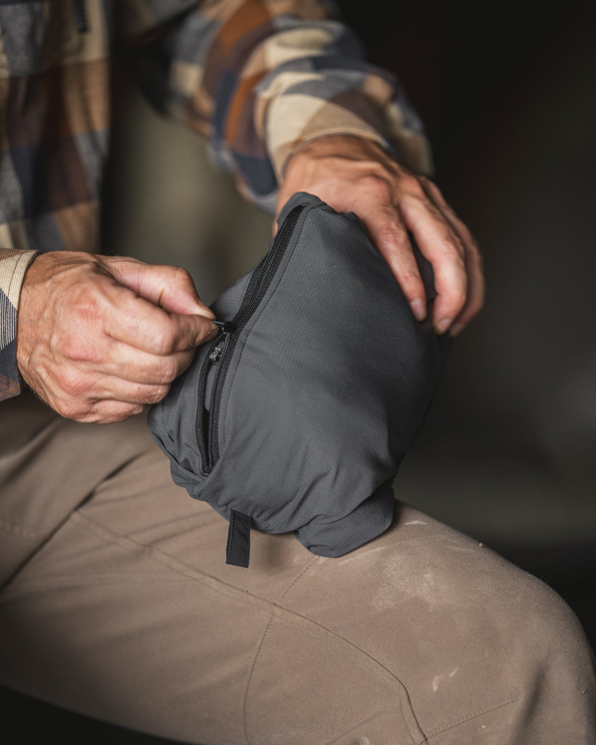Transit Packable Vest | Gunmetal/Stone