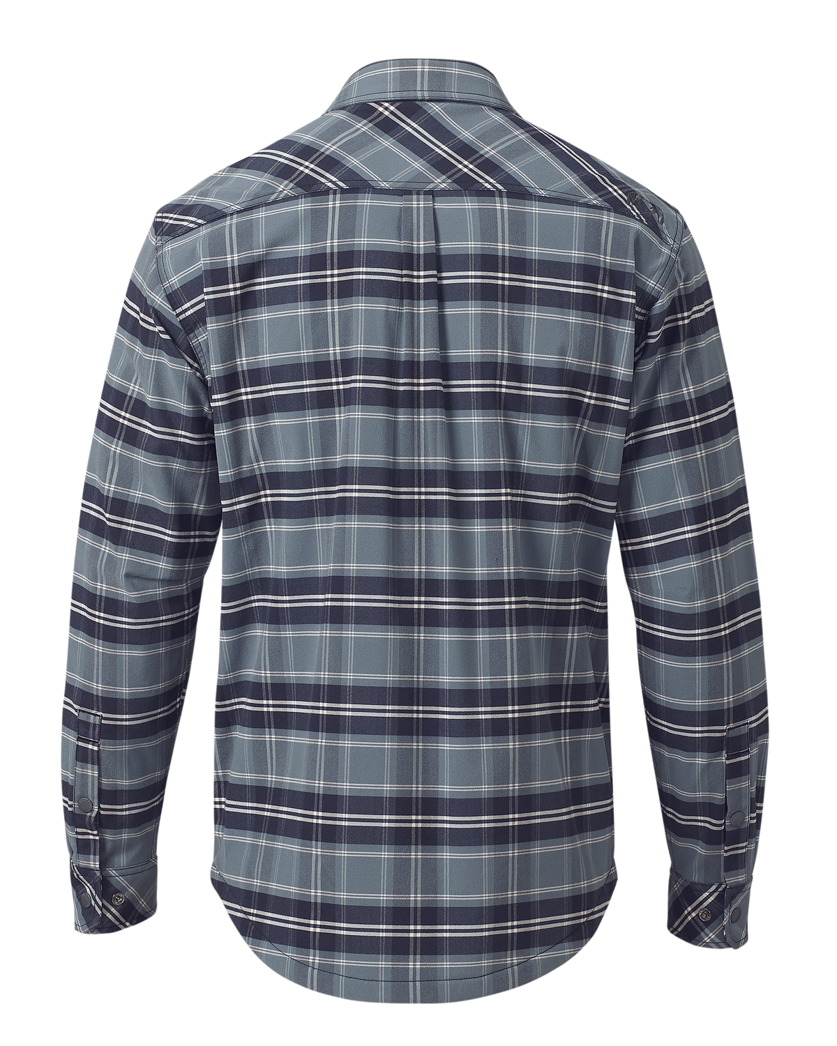 Field Flannel Fleece Shirt Jacket | Steel Blue Framework