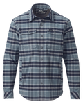 Field Flannel Fleece Shirt Jacket | Steel Blue Framework