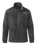 Sherpa Fleece Zip Pullover | Gunmetal Tonal