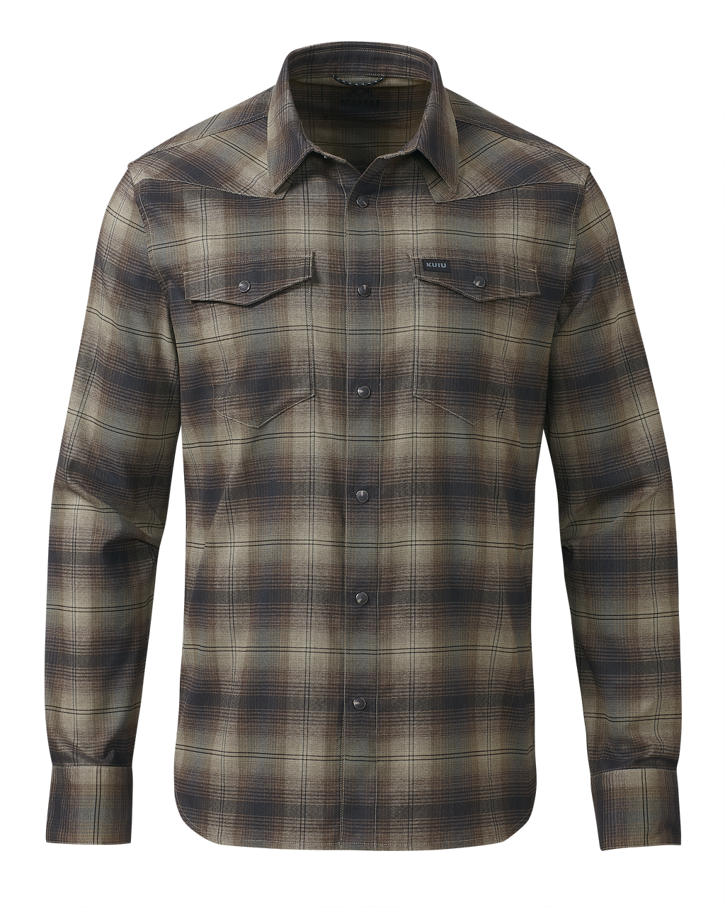 Laredo LS Shirt | Vias Ombre Plaid