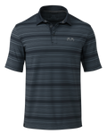 KUIU Performance Polo Stripe | Steel Blue Stripe