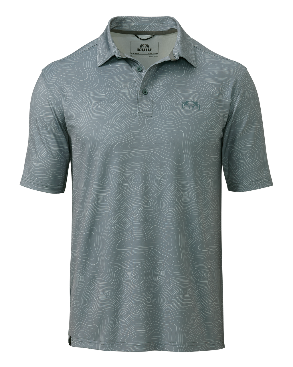 KUIU Performance Polo Topo | Slate Topo