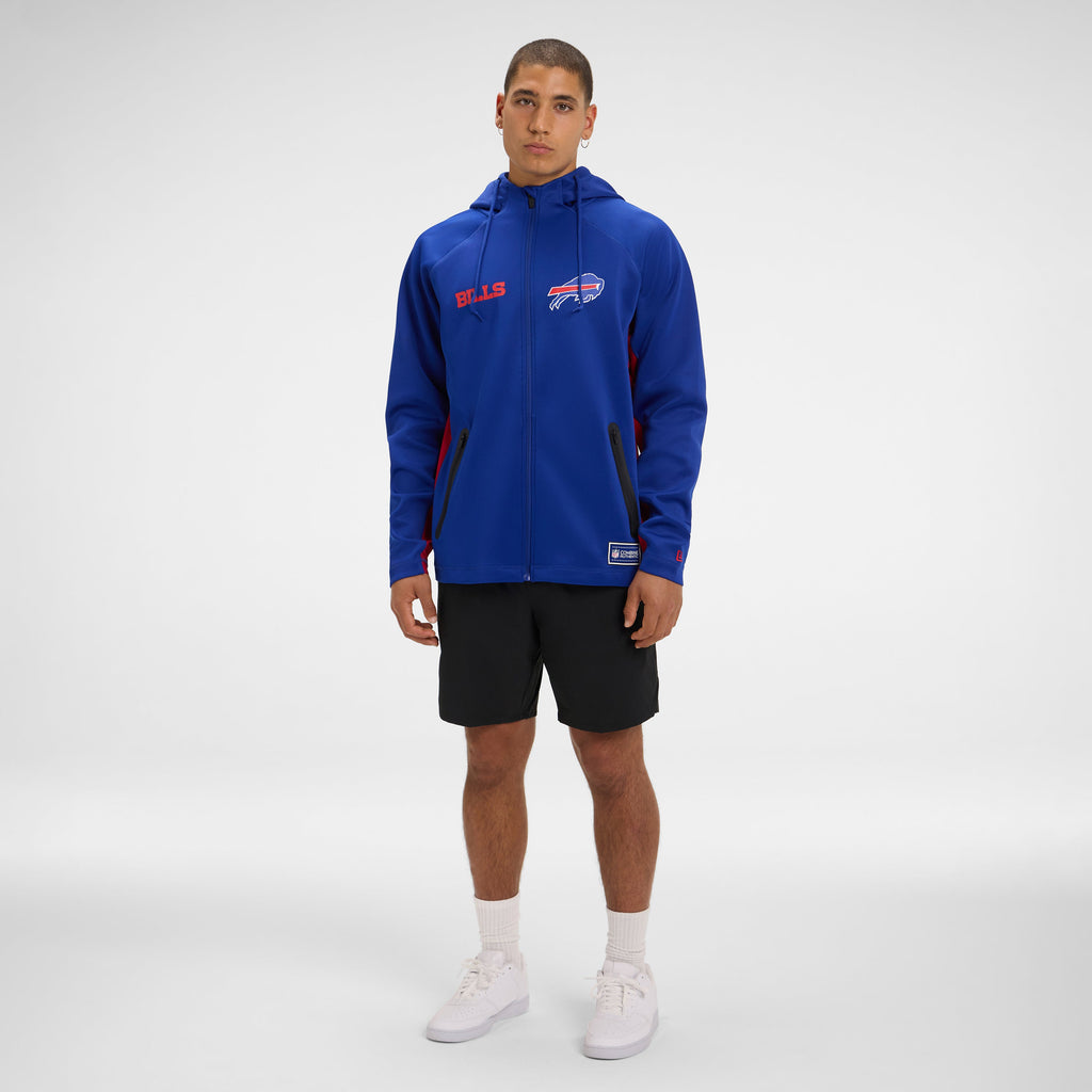 Kansas City Chiefs Combine Black Full-Zip Hoodie