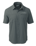 Mesa Vented SS Snap Shirt | Stone