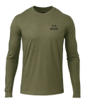 KUIU Logo Long Sleeve T-Shirt | Military Green