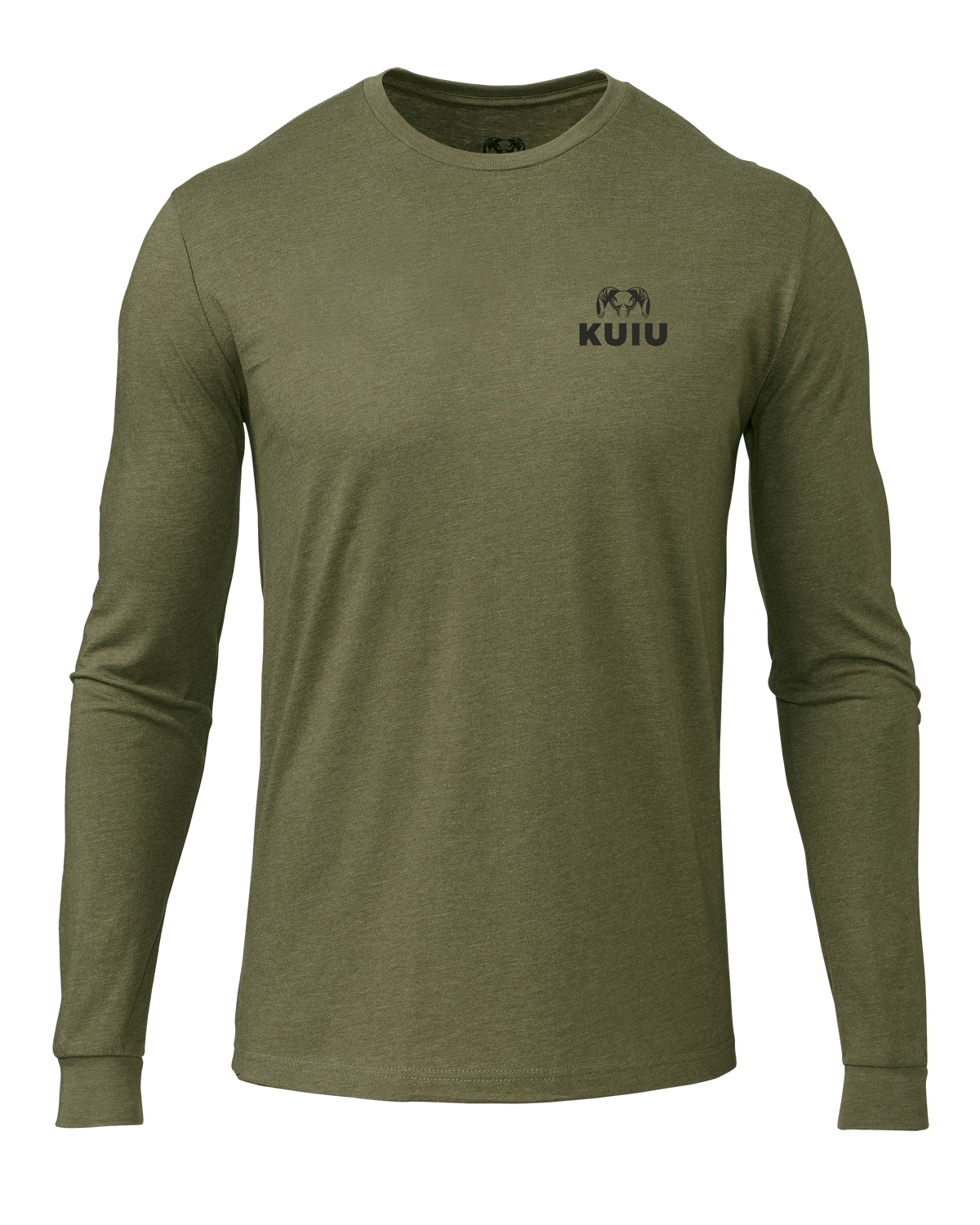 KUIU Logo Long Sleeve T-Shirt | Military Green