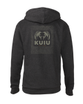KUIU Topo Back Logo Hoodie | Charcoal