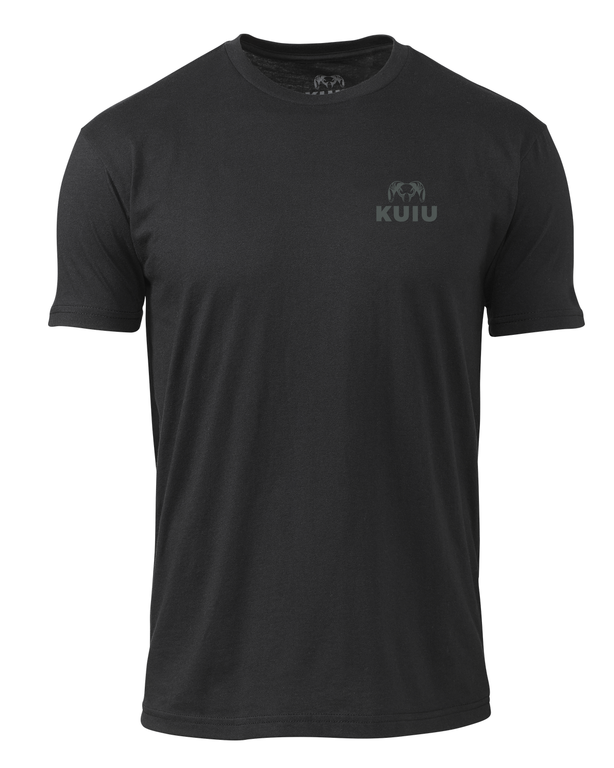 KUIU Vertical Flag Logo T-Shirt | Black