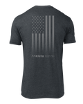 KUIU Vertical Flag Logo T-Shirt | Charcoal