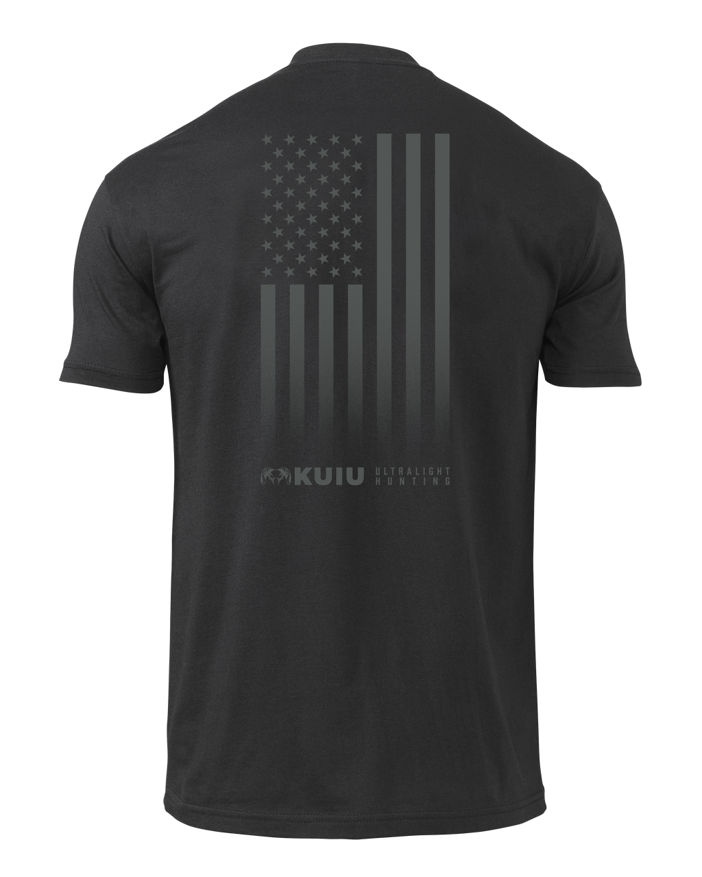 KUIU Vertical Flag Logo T-Shirt | Black