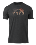 KUIU Solid Patriotic Ram T-Shirt | Charcoal