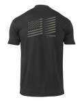 KUIU Solid Flag Fade T-Shirt | Black