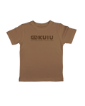 Toddler Block Logo T-Shirt | Chai