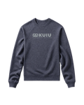 Toddler Block Logo Crewneck Sweatshirt | Heather Navy