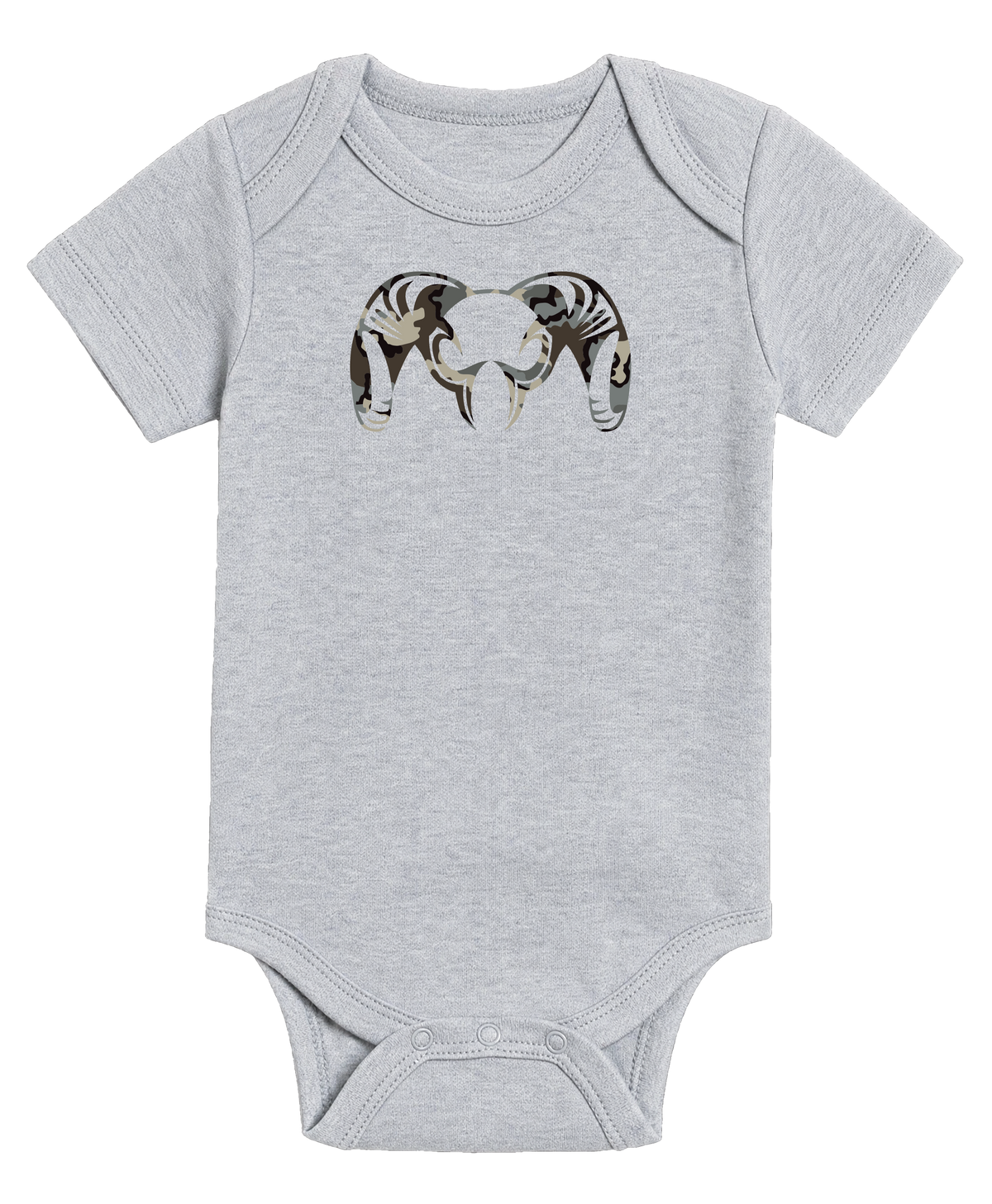 KUIU Vias Ram Baby One-Piece | Heather Grey