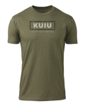 KUIU Box Logo T-Shirt | Military Green