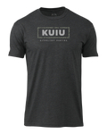 KUIU Box Logo T-Shirt | Charcoal