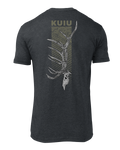 KUIU Elk Skull T-Shirt | Charcoal