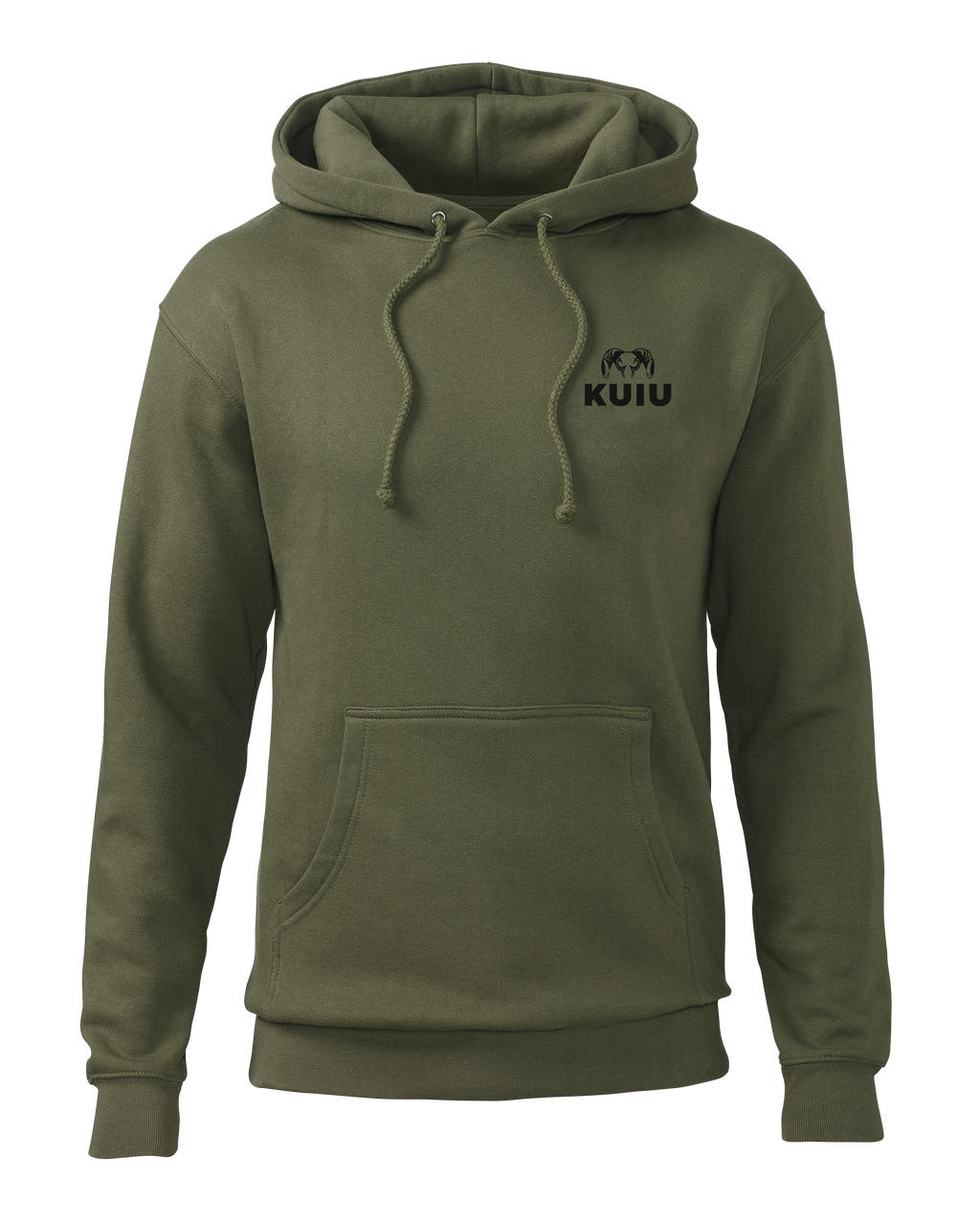 KUIU Elk Skull Hoodie | Army