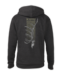 KUIU Elk Skull Hoodie | Charcoal