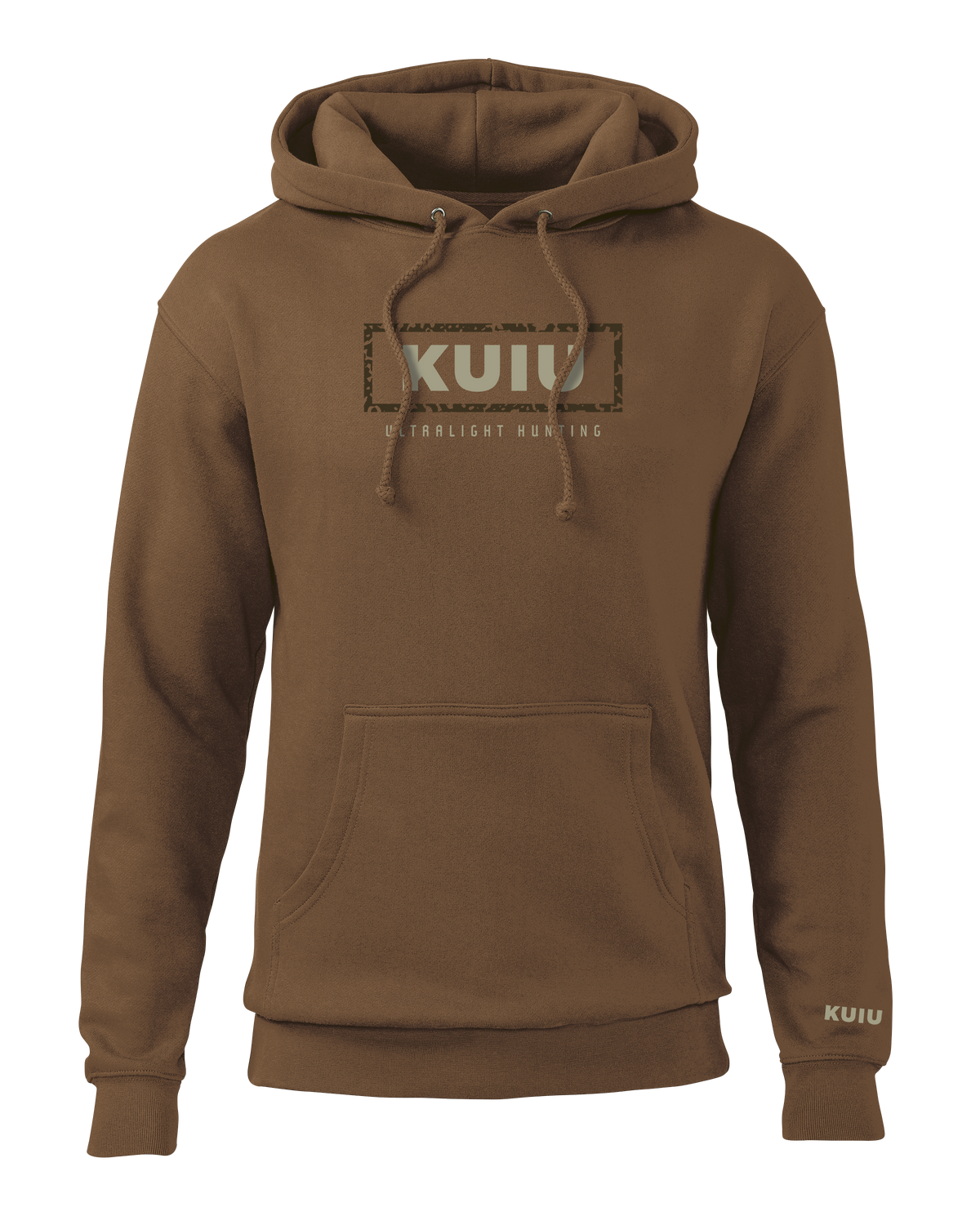 KUIU Box Logo Hoodie | Saddle