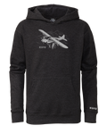 Youth Flight Hoodie | Charcoal