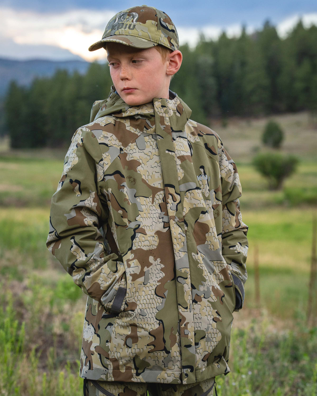 Youth Versa Rain Jacket | Verde
