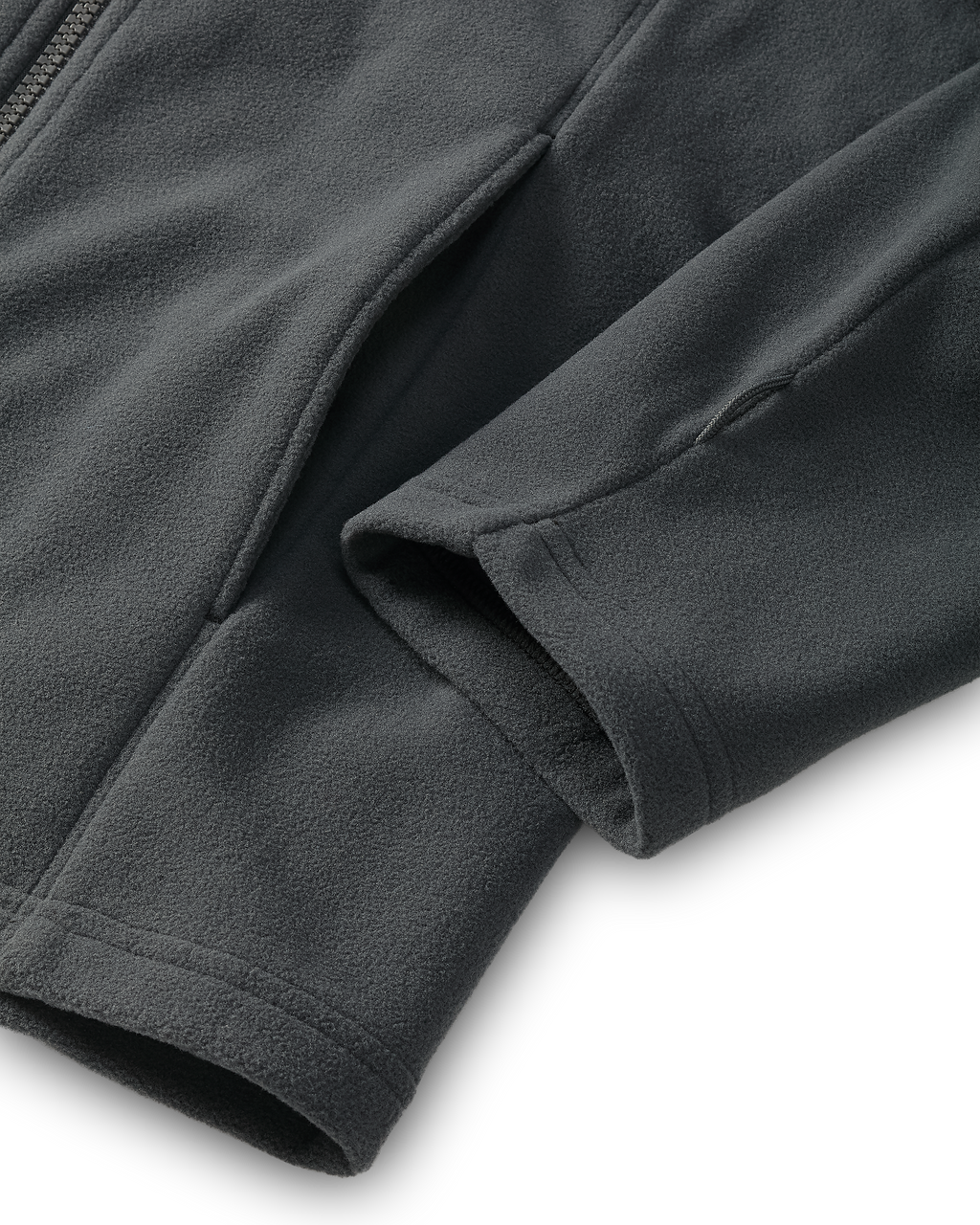Youth Versa Fleece Full Zip | Gunmetal