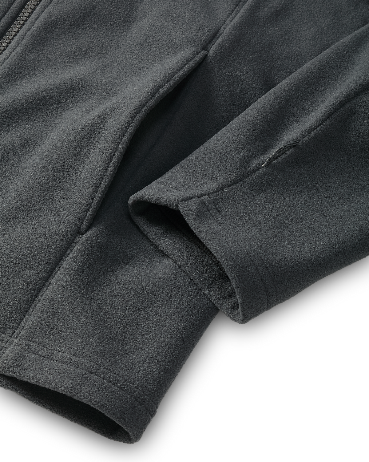 Youth Versa Fleece Full Zip | Gunmetal