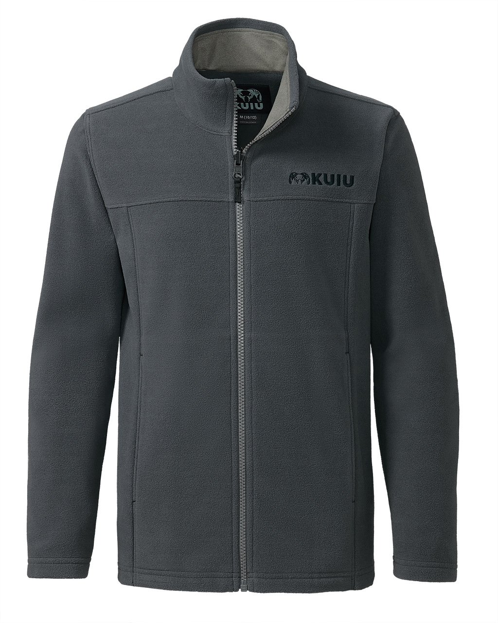 Youth Versa Fleece Full Zip | Gunmetal