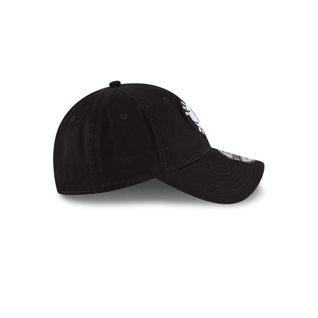 Brooklyn Nets Core Classic Black 9TWENTY Adjustable Hat
