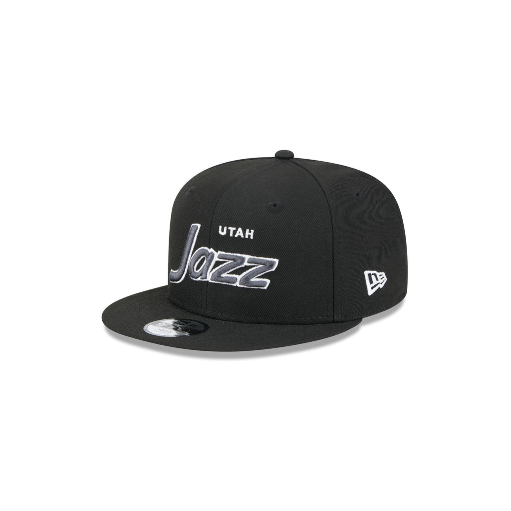 Utah Jazz Script Kids 9FIFTY Snapback Hat