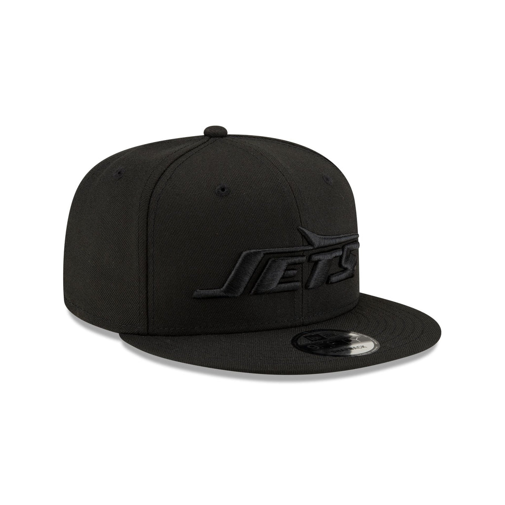 New York Jets Basic Black on Black 9FIFTY Snapback