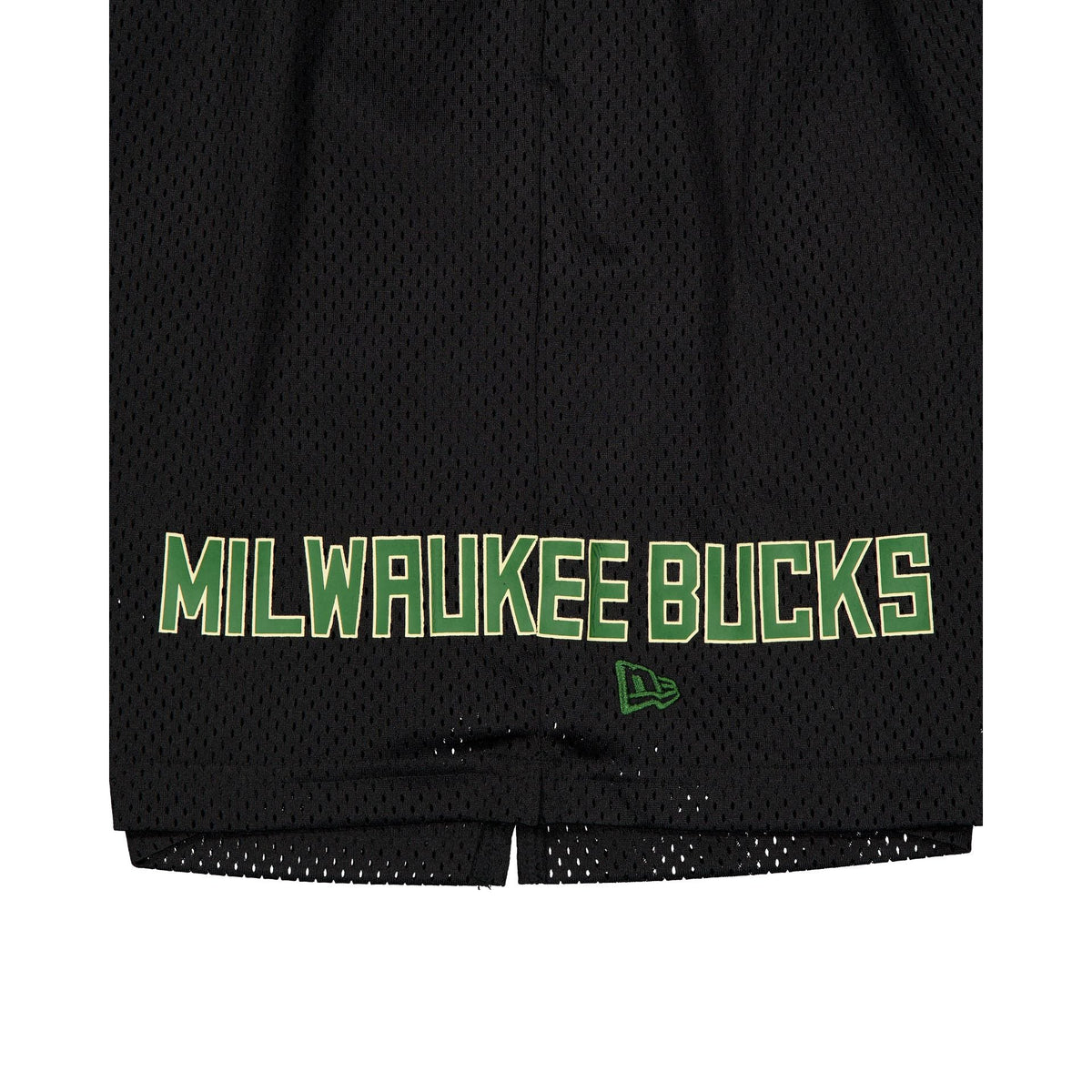 Milwaukee Bucks Mesh Black Shorts