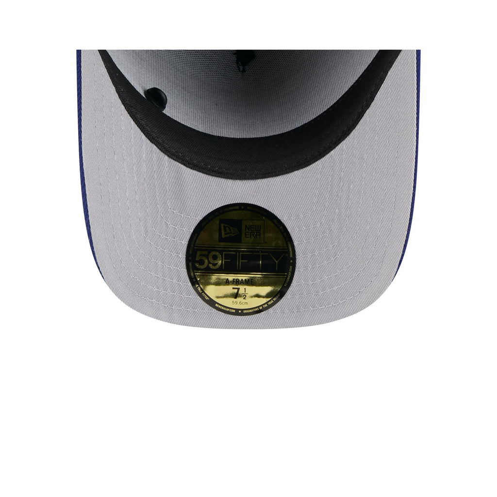 NFL 2025 Draft Black 59FIFTY A-Frame Fitted Hat