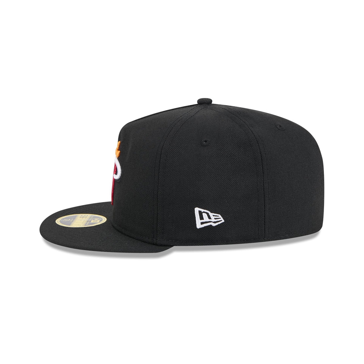 Miami Heat Boho Wool Retro Crown 59FIFTY Fitted Hat