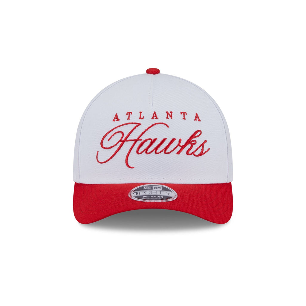 Atlanta Hawks 2025 Draft 9FORTY M-Crown A-Frame Snapback Hat