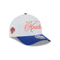 New York Knicks 2025 Draft 9FORTY M-Crown A-Frame Snapback Hat
