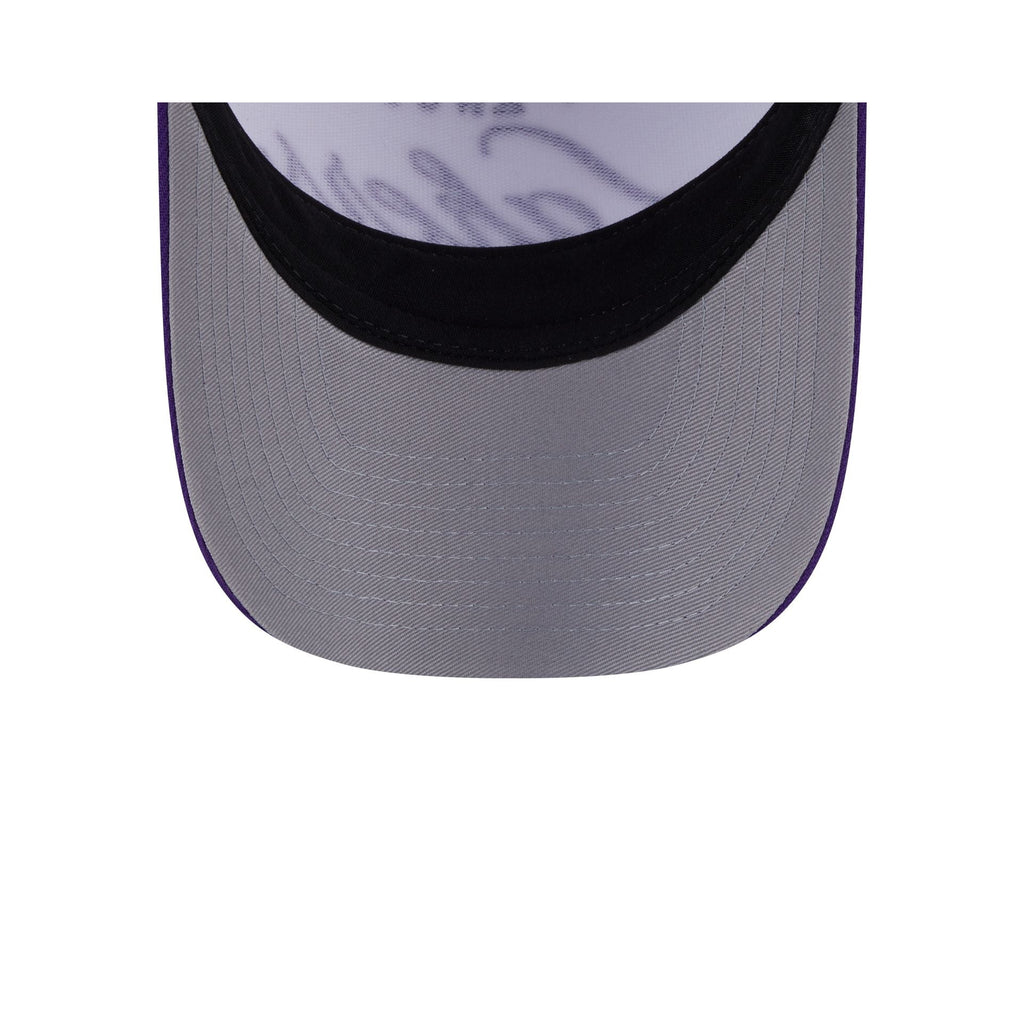 Los Angeles Lakers 2025 Draft 9FORTY M-Crown A-Frame Snapback Hat
