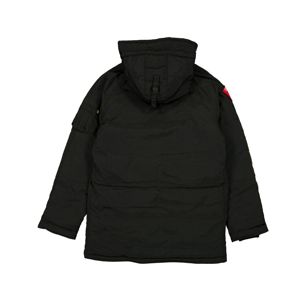 Alpha Industries x San Francisco 49ers Black N-3B Parka Jacket