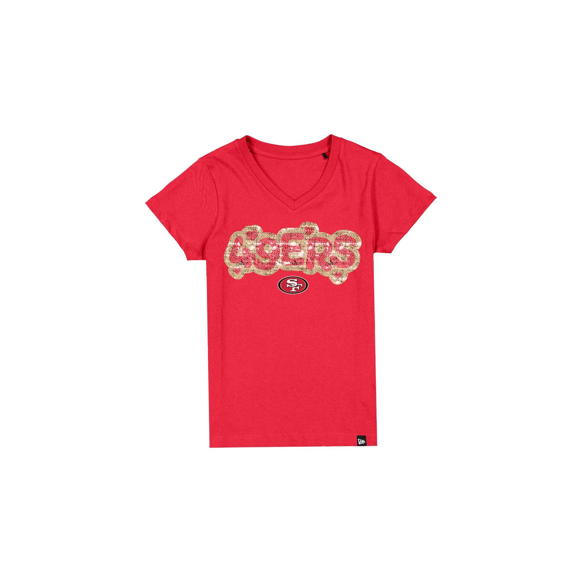 San Francisco 49ers Flip Sequin Girls T-Shirt