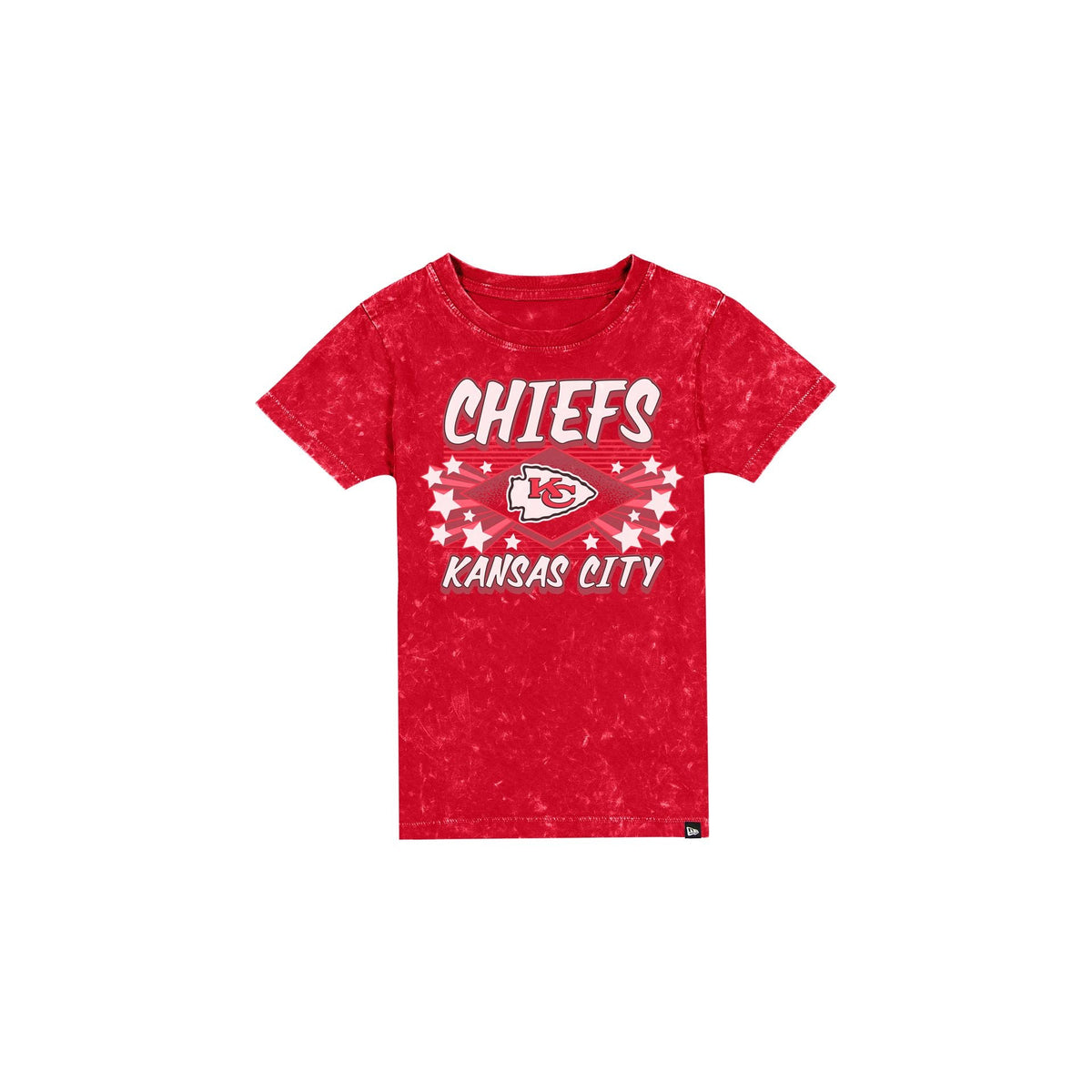 Kansas City Chiefs Girls Washed T-Shirt